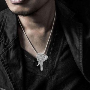Silver Viking God Heimdal Pendant