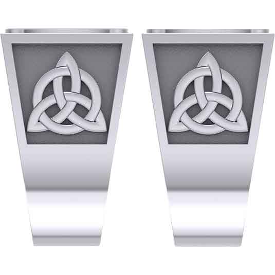 Silver Loki Runic Signet Ring