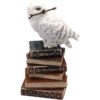 Snowy Owl on Book Statue