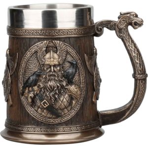 Viking Gods Long Boat Beer Stein