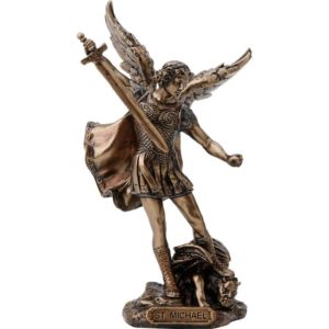 Saint Michael Triumphs Statue