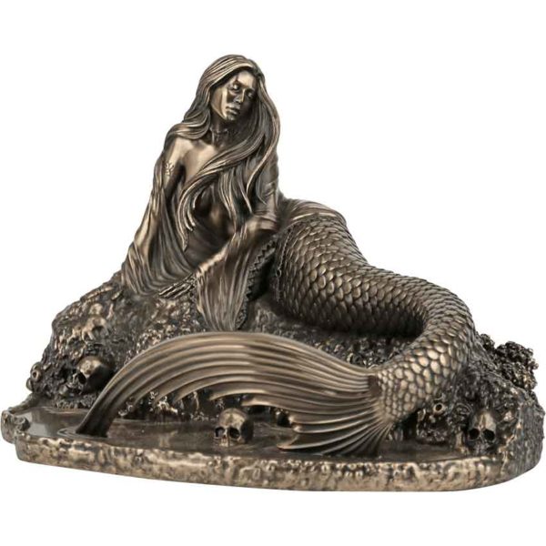 Bronze Sirens Lament by Anne Stokes Statue