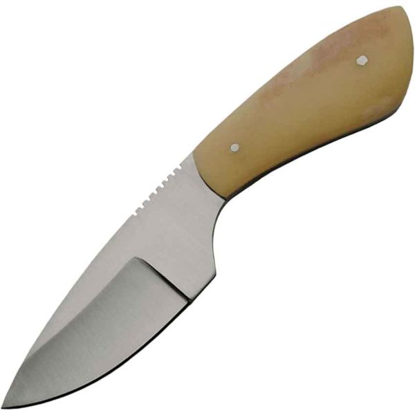 Camel Bone Handle Skinner Knife