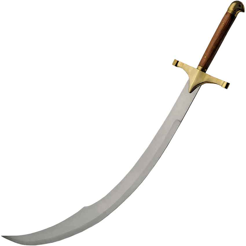 Curved Saracen Scimitar Sword 