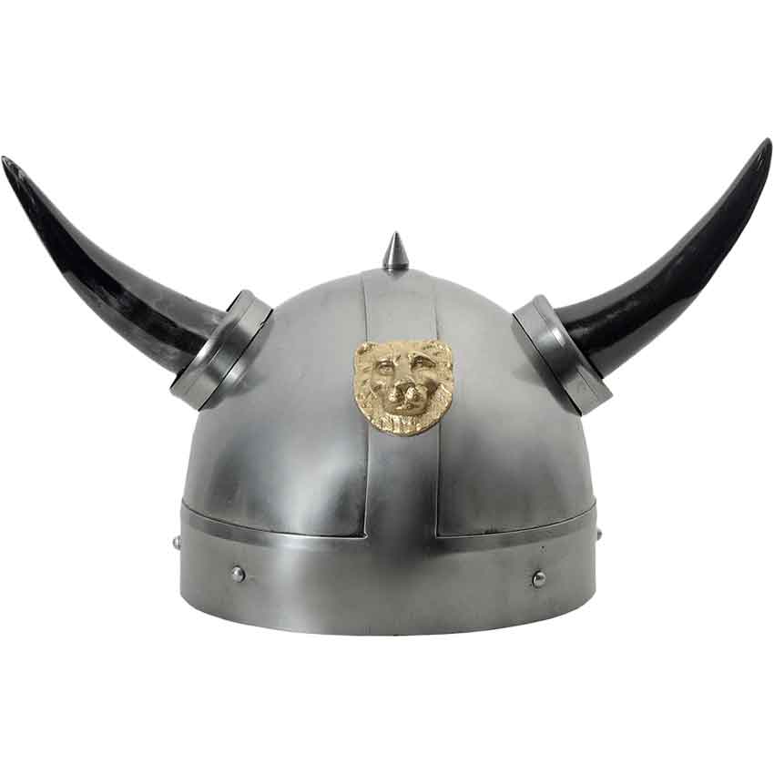 horned knight helmet