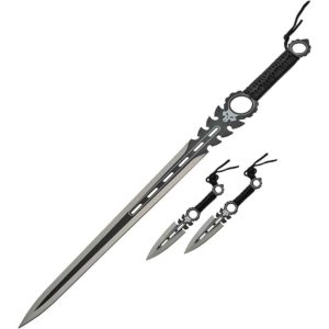 Skull Blade Sword and Thrower Set