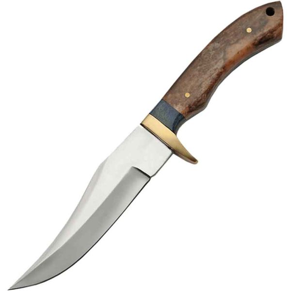 Clip Point Bone Hunter Knife