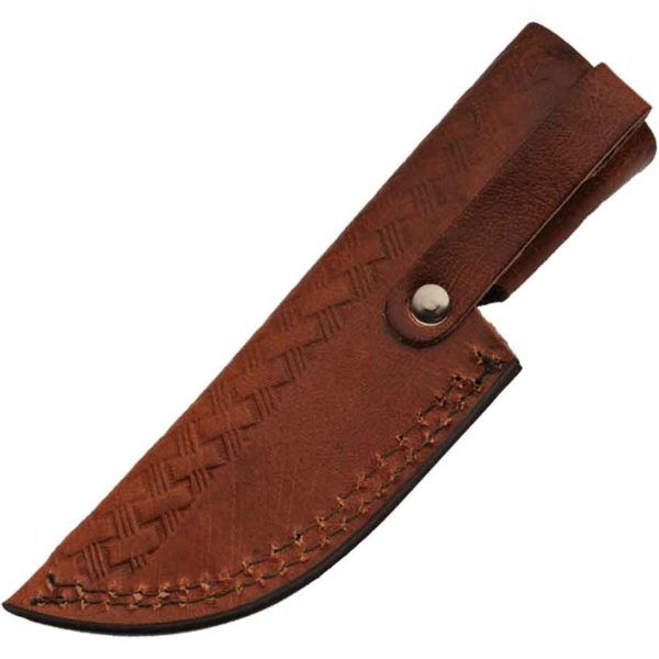 Clip Point Hunting Knife - Horn