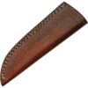 Tri-Wood Damascus Skinner Knife