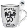 Dragon is Stirring Mug and Spoon Set