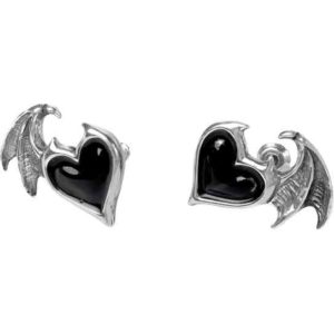 Black Soul Stud Earrings