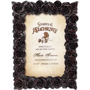 Black Rose Photo Frame