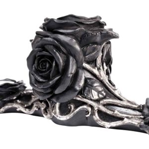 Black Rose Triple Tealight Holder