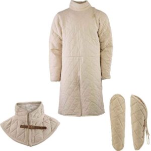 Collared Gambeson and Arming Wear Set