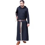 Hooded Long Tunic Renaud Grey