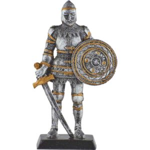 Medieval Swordsman Statue