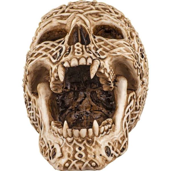 Fanged Celtic Skull