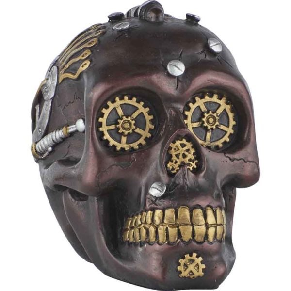 Steampunk Gear Skull