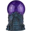 Dragon Head Purple Orb Statue