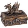 Steampunk Geared Dragon Trinket Box