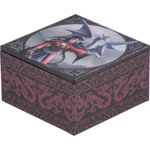 Look to the East Mirrored Trinket Box