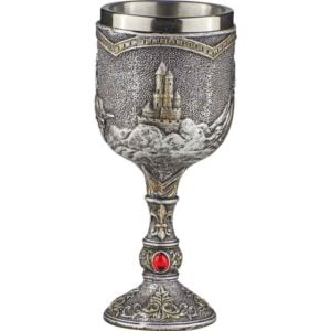 Horseback Medieval Knight Goblet