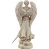 White Archangel Jeudiel of Leadership Statue