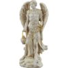 White Archangel Saeltiel of Prayer Statue