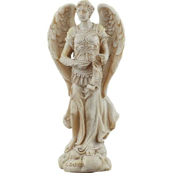 White Archangel Gabriel the Messenger Statue