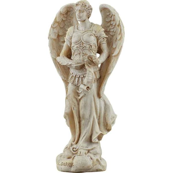 White Archangel Gabriel the Messenger Statue