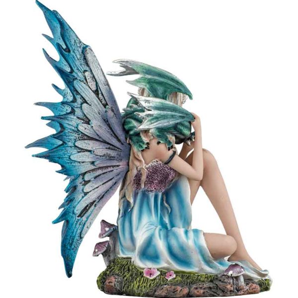 Spring Fairy with Dragon Statue