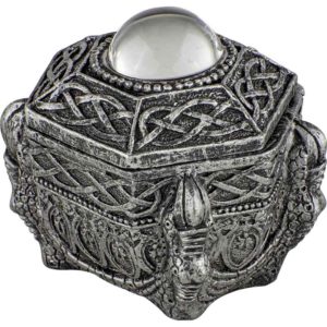 Celtic Dragon Claw Keepsake Box