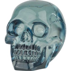 Translucent Blue Skull