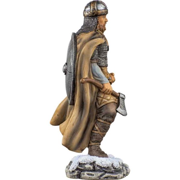 Full Color Viking Warrior Statue