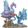 Fairy and Companion Dragon Statue