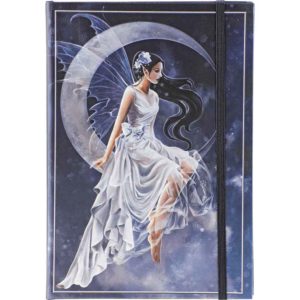 Embossed Frost Moon Fairy Journal