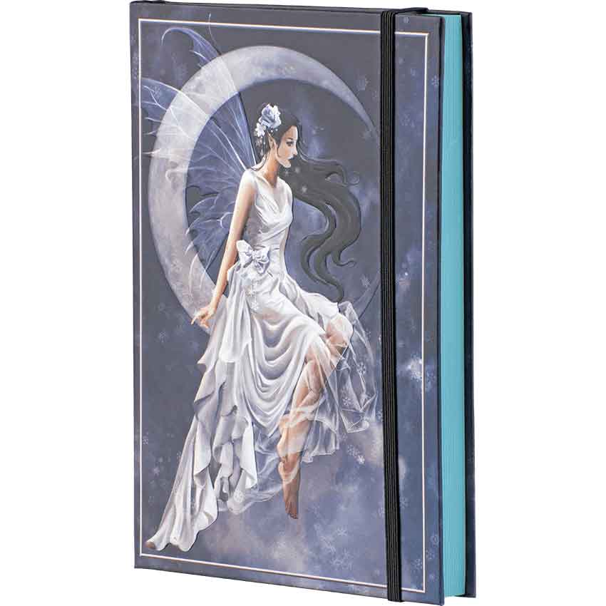 Embossed Frost Moon Fairy Journal