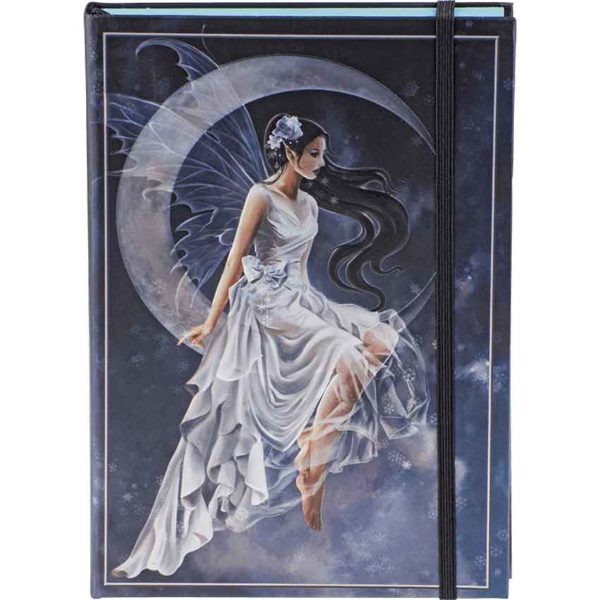 Embossed Frost Moon Fairy Journal