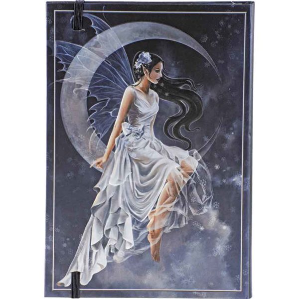 Embossed Frost Moon Fairy Journal