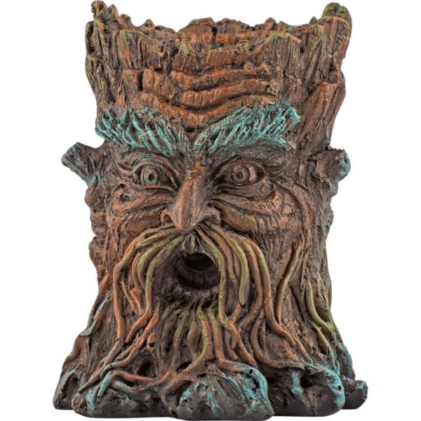 Colorful Greenman Backflow Incense Burner