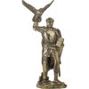 Crusader Falconer Bronze Statue
