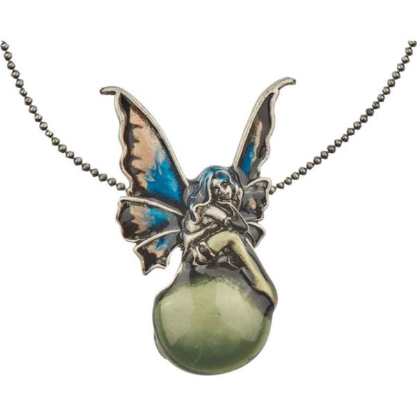 Sweet Bubble Rider Fairy Necklace