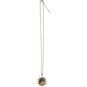 Kinetic Wheel Steampunk Necklace