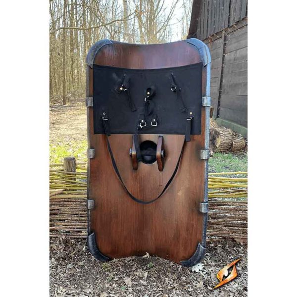 Reinforced LARP Tower Shield - Wood