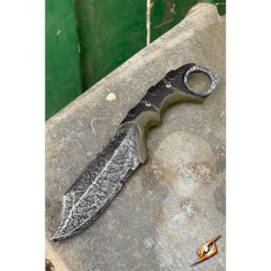 Tactical LARP Throwing Knife - Green