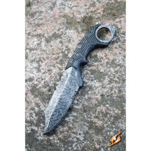 Tactical LARP Throwing Knife - Black