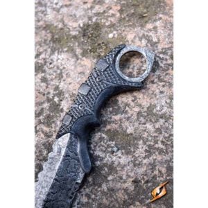 Tactical LARP Throwing Knife - Black