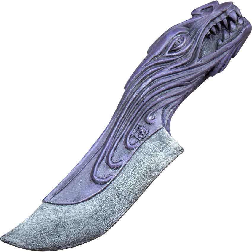 Eldarian LARP Throwing Knife - Purple