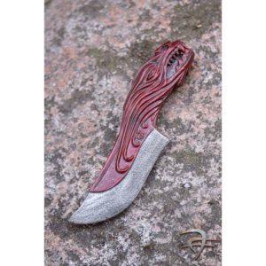 Dragon LARP Throwing Knife - Red