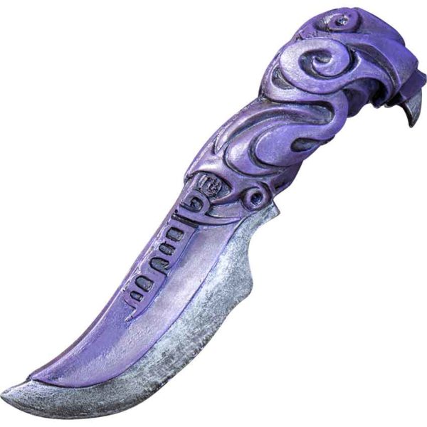 Eldarian LARP Throwing Knife - Purple